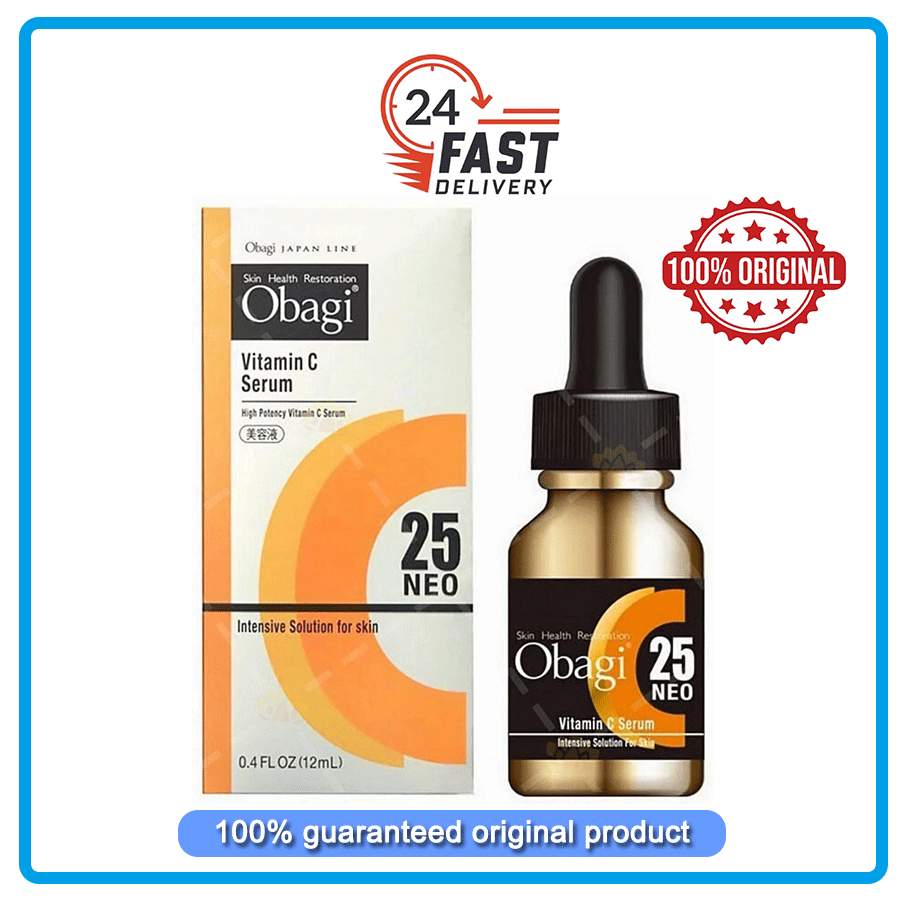 100% original Rohto Obagi Vitamin C Serum C25 Neo (12ml ) obagi