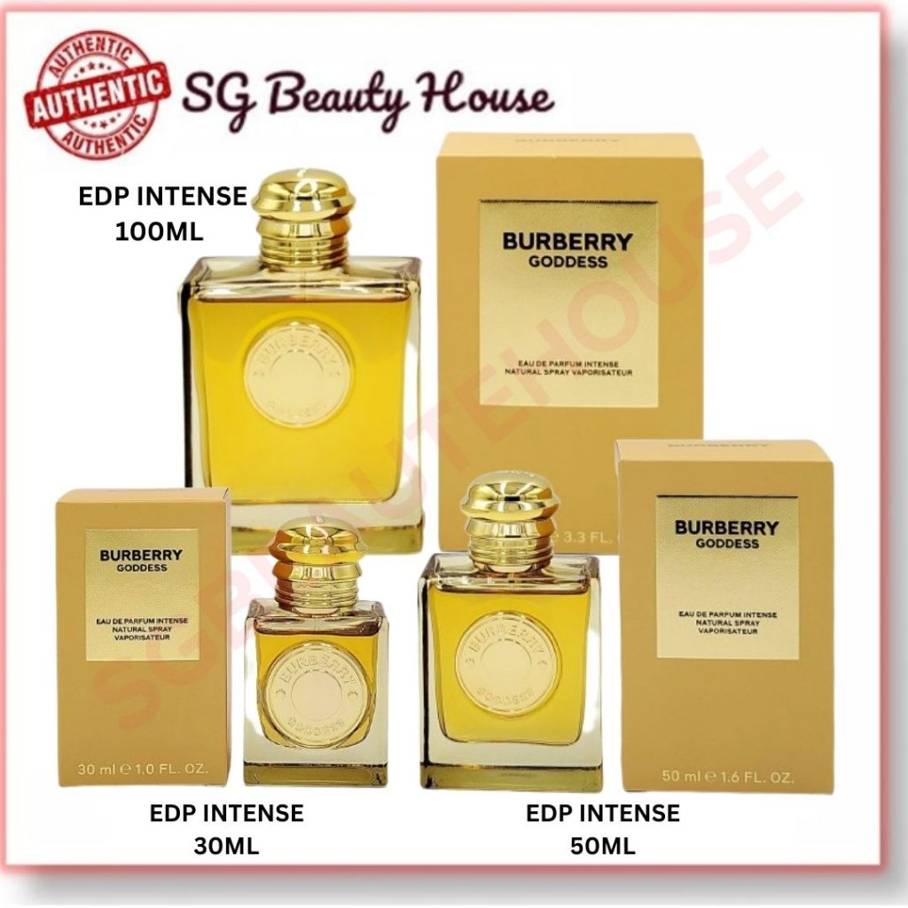 BURBERRY | Goddess EDP INTENSE 30ML/50ML/100ML SPRAY | Shopee
