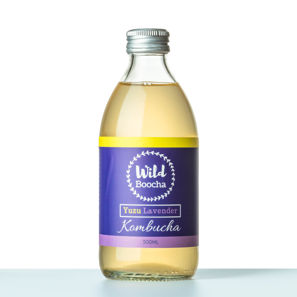 Wild Boocha Yuzu Lavender Kombucha 300ml | Shopee Singapore