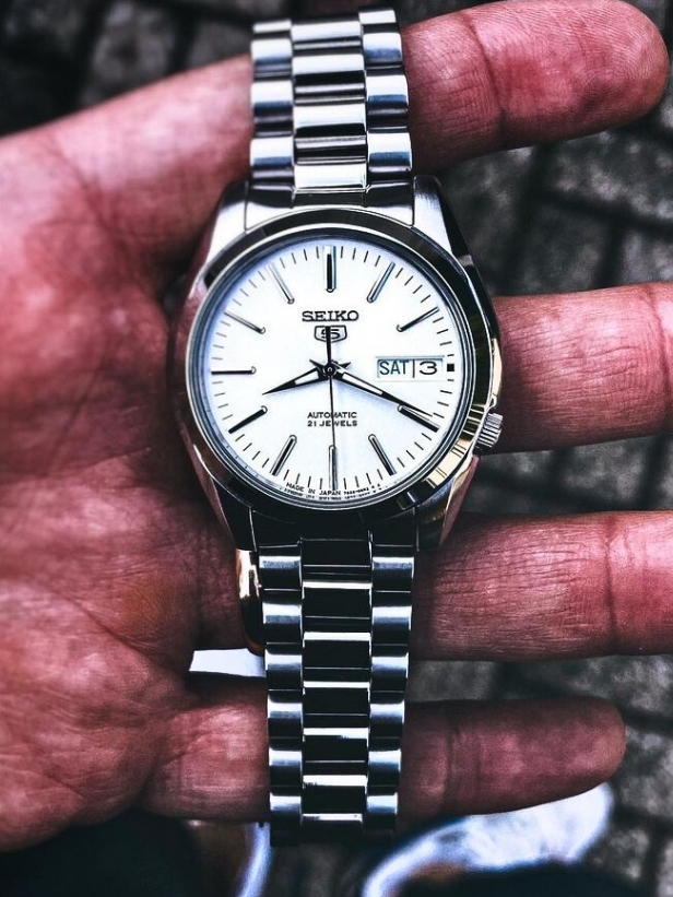 Seiko 5 Automatic 21 Jewels Japan Made SNKL41 SNKL41J1 SNKL41J Mens Watch Shopee Singapore