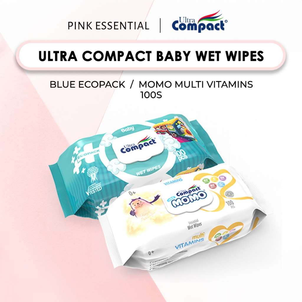 Ultra Compact Baby Wet Wipes, 100s | Shopee Singapore