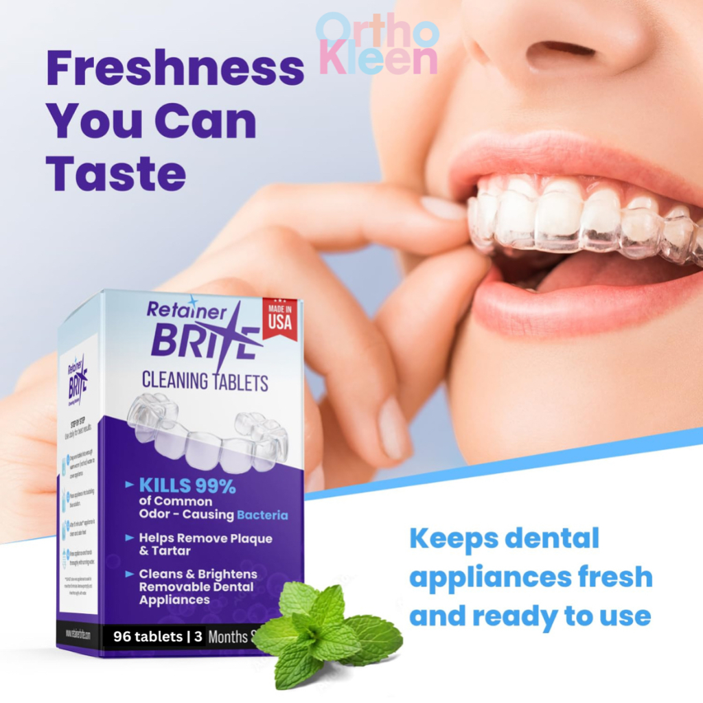 Retainer Brite Cleaning Tablets (96 Tablets/box) | Shopee Singapore
