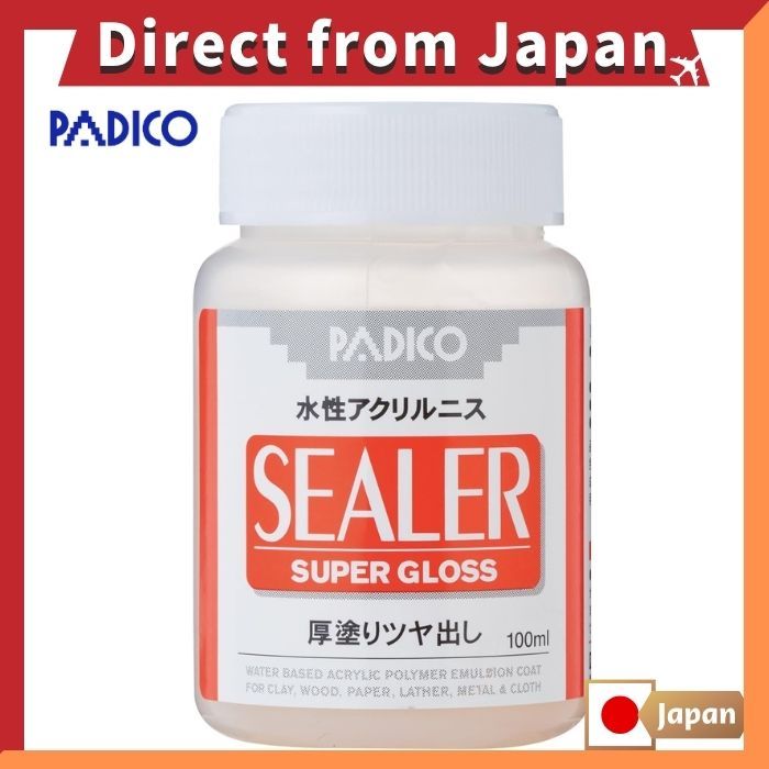 Padico｜Sealer｜Thick Coat｜Glossy Finish｜Water Based Varnish【Direct from ...