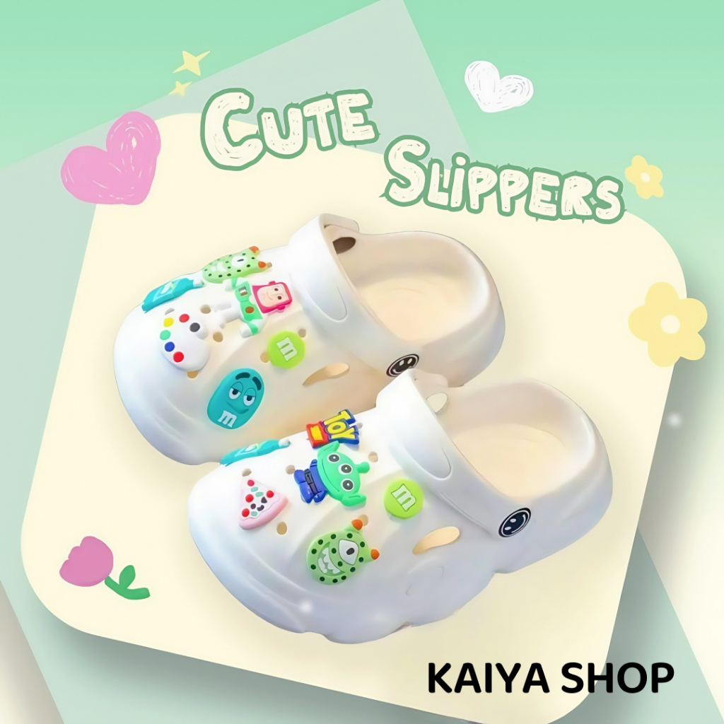 Children's slippers New girl baby indoor non-slip boy slippers family ...