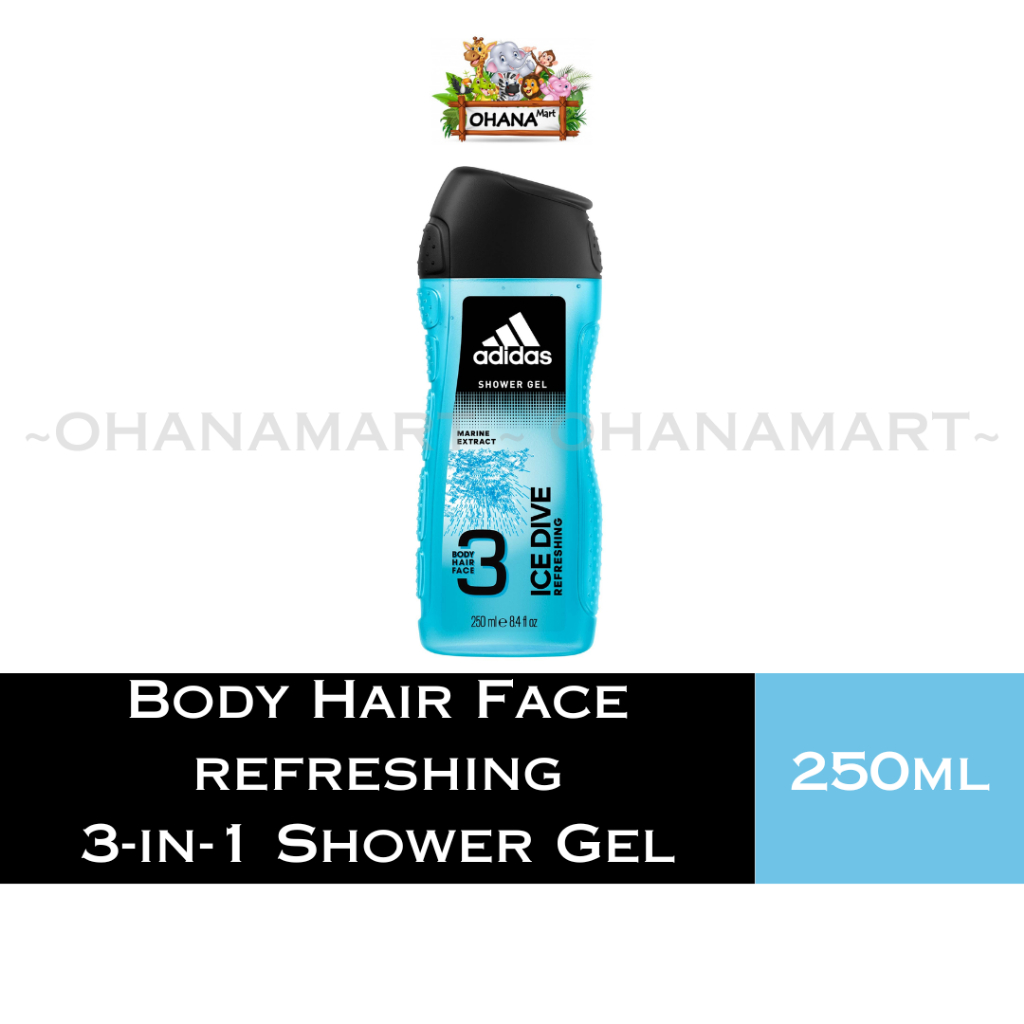 Adidas ice dive body hair face best sale