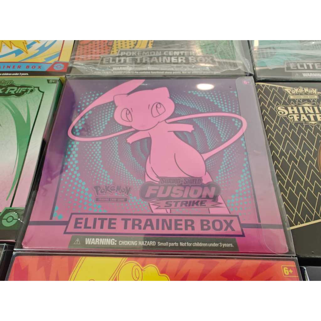 POKÉMON FUSION STRIKE BUNDLE ETB AND sold BOOSTER BOX