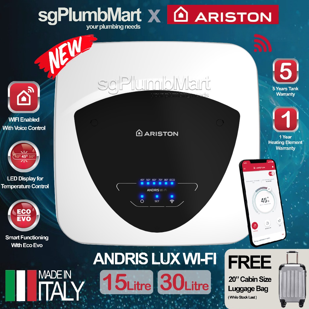 Ariston Andris Lux Ariston Wifi Water Heater Review Ariston Andris