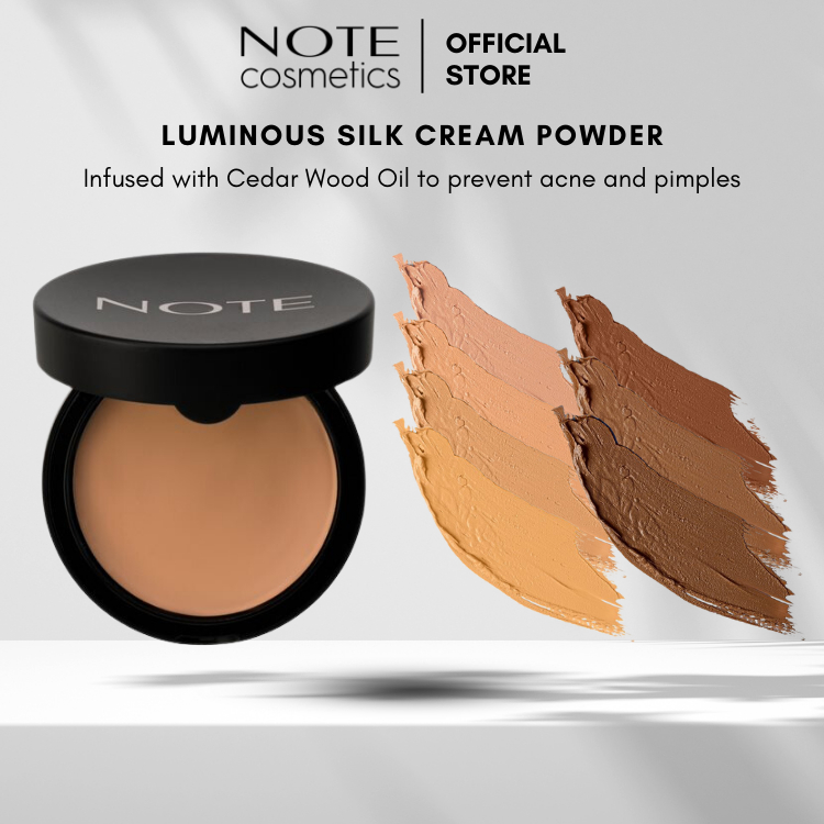 Note Cosmetics Luminous Silk Cream Powder | Shopee Singapore