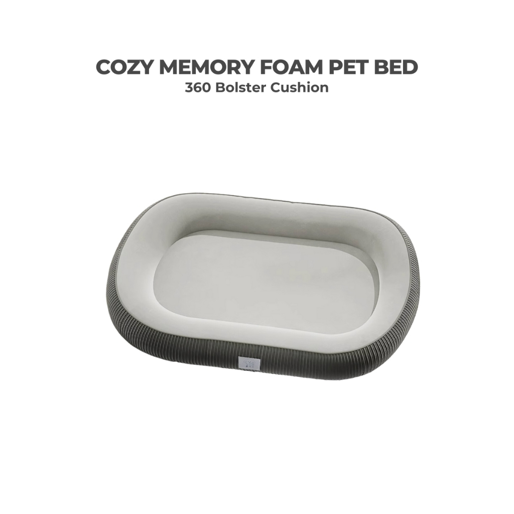 Image showcasing COZY Comfort Memory Foam Pet Bed / Dog Bed | Shopee Singapore
