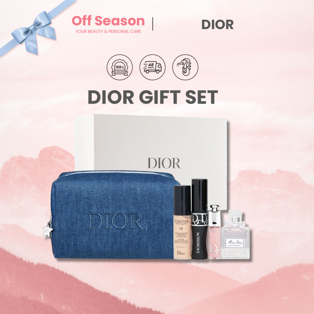Shopee x Dior brand box - Mini Experience Travel Gift Set | Shopee