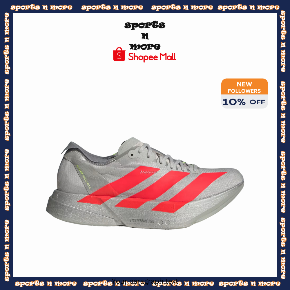 Adidas Adizero Adios Pro 4 Women-Running Shoes | Grey Two / Lucid Red ...
