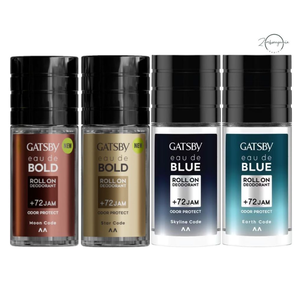 GATSBY Deo Roll-On (Moon Code | Star Code | Skyline Code | Earth Code ...
