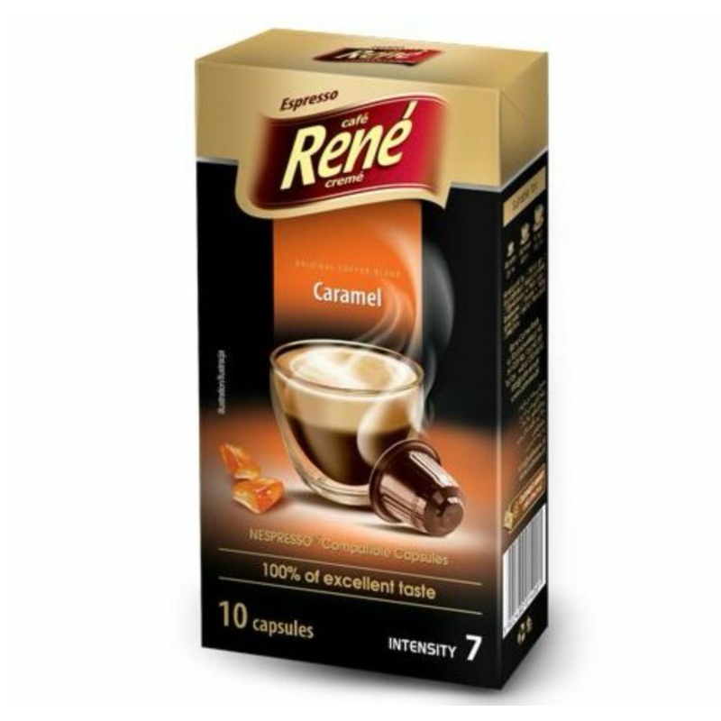 Cafe Rene Creme - Caramel Nespresso Compatible Capsules | Shopee Singapore