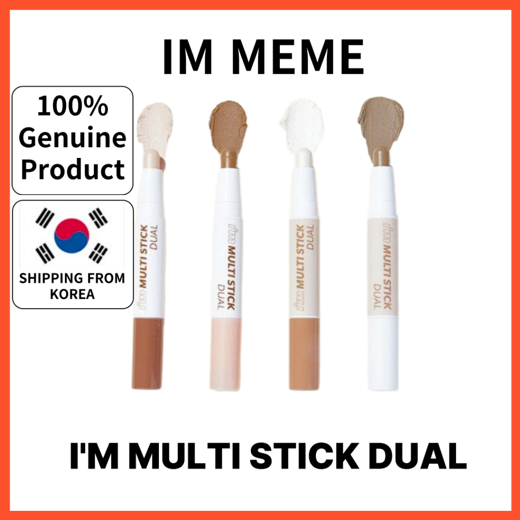 IM MEME, Multi Stick Duo, Cream Contour, Cream Highlighter, 2-in-1 ...