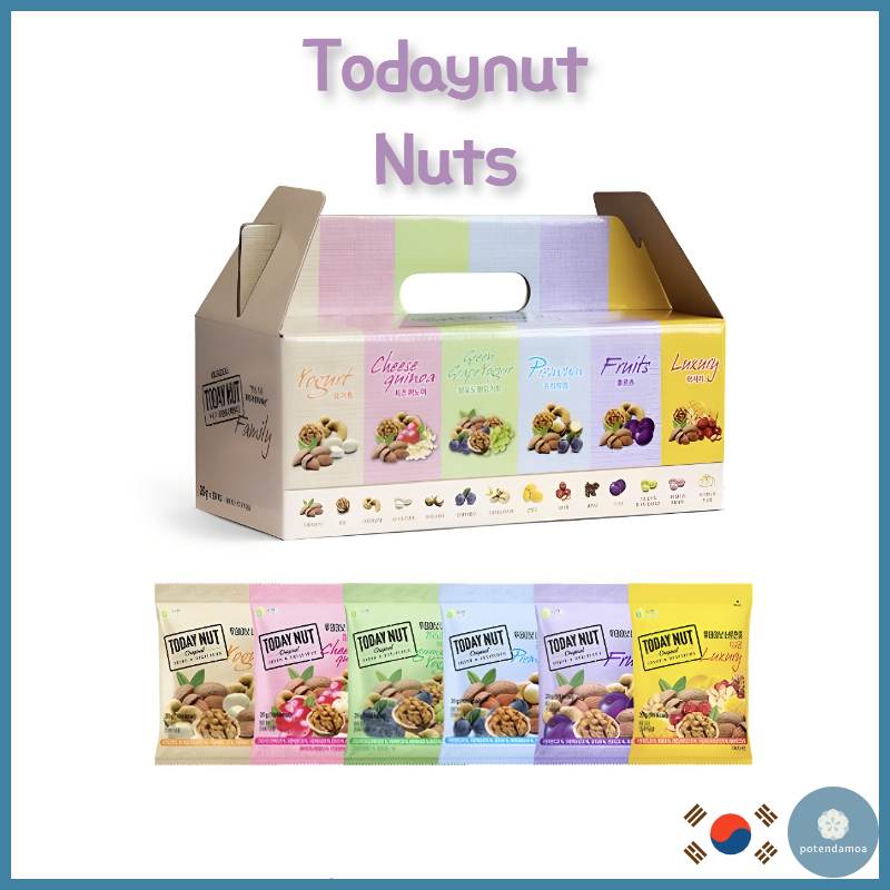 [TODAYNUT] MIX Nuts 20g*5ea(100g)/20g*30ea(600g)/Nuts once a day ...