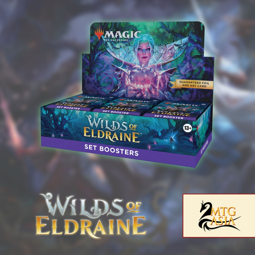 mtg wilds of eldraine set booster box Magic The Gathering: Wilds Of Eldraine 6 x Set Boosters main image 1