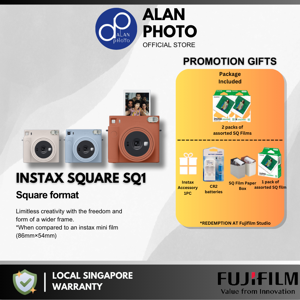 FUJIFILM INSTAX SQUARE SQ1 Instant Film Camera Fujifilm