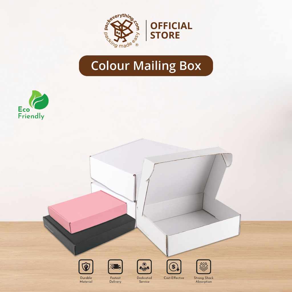 PACKEVERYTHING Colour Mailing Box | Carton Box | Courier Shipping Box ...