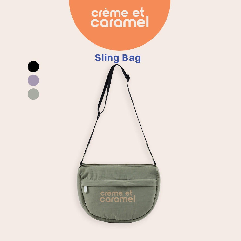 Pierre Cardin Creme et Caramel Puffy Sling Bag CC9 1293 Shopee Singapore
