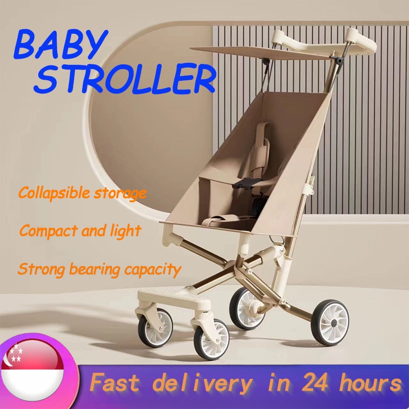 READY STOCK】Pocket stroller Ultra-Lightweight Ultra