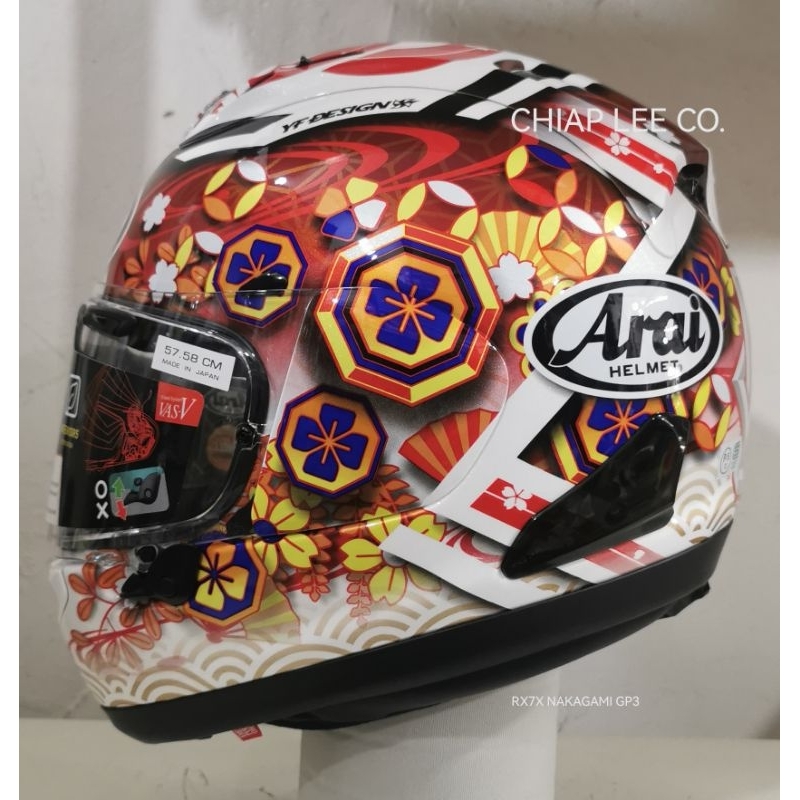 Arai RX7X NAKAGAMI GP3 (NEW) | Shopee Singapore