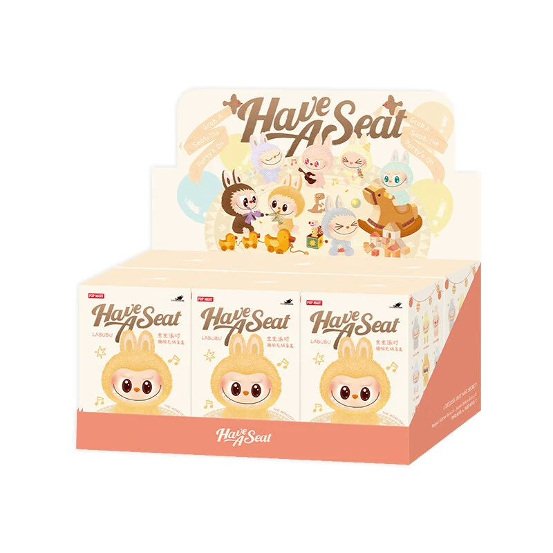 アイドル POPMART 2set LABUBU Have A Seat+MACARON DADA - LABUBU The Monsters Macaron Have a seat limited 2nd