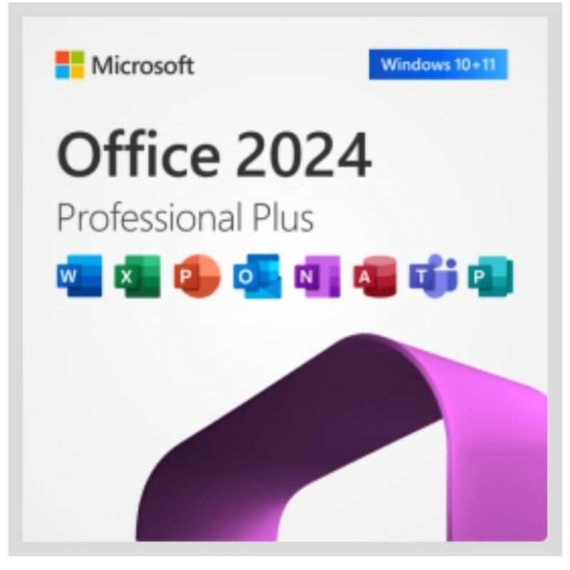 Microsoft Office 2024 PRO PLUS LIFETIME Original License Key for 1