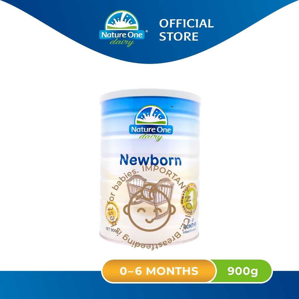 Nature One Dairy Standard Infant Newborn Formula Step 1 900g | Shopee ...