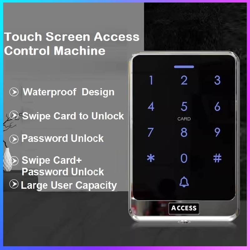 Handheld IC Touch Card Swiping Machine Automatic Door Password Lock ...