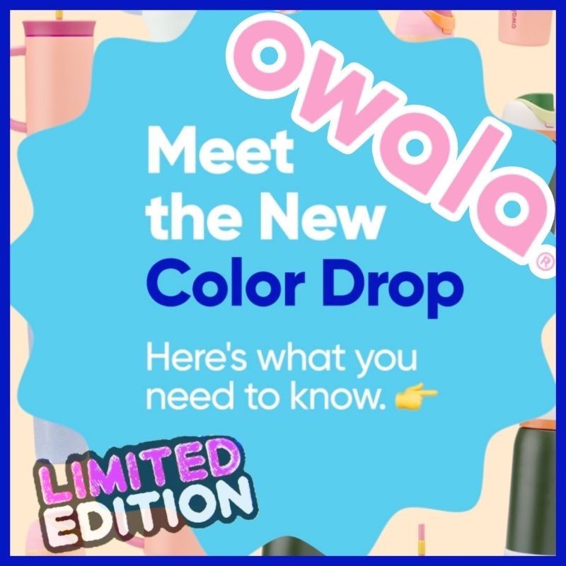 🌈 COLOR DROP 💯 AUTHENTIC OWALA 💐 FLOWER CROWN 🔮 EGG EGGSTRA 🍂POCAHONTAS ...