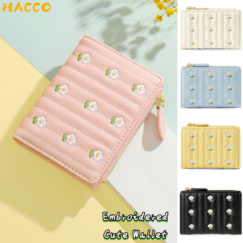 【SG】Kids Wallet Cute Embroidered Short Wallets For Women | Shopee Singapore