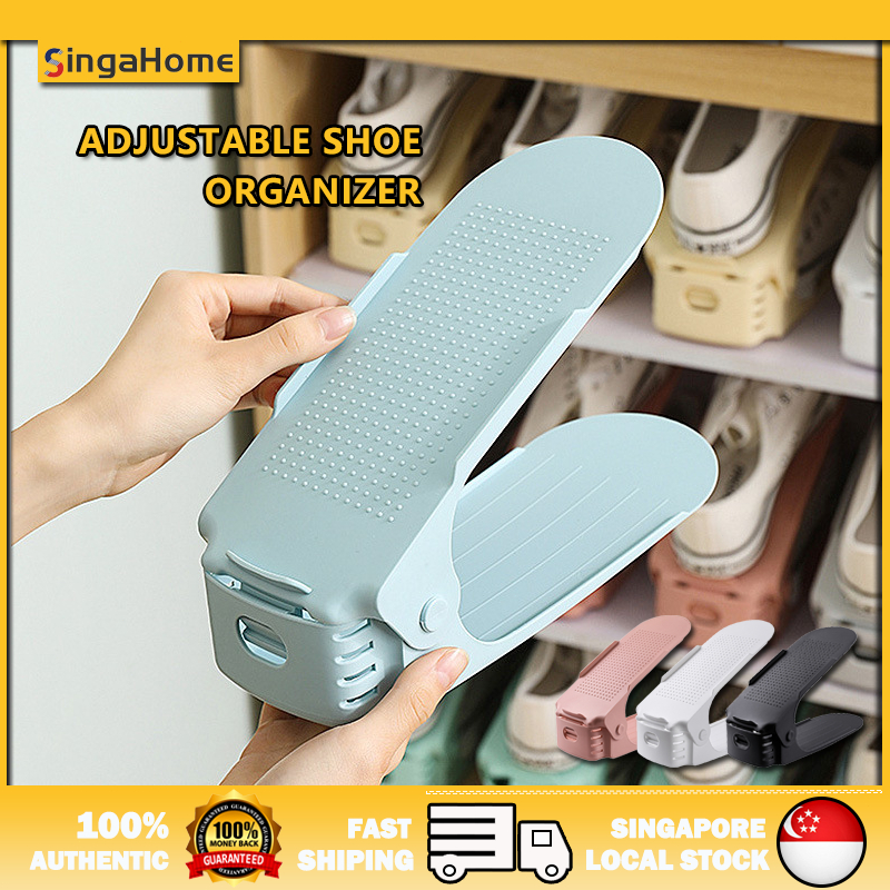 Adjustable Shoe Rack/Shoe Rack Organiser/Shoe Stacker/Anti Slip Double ...