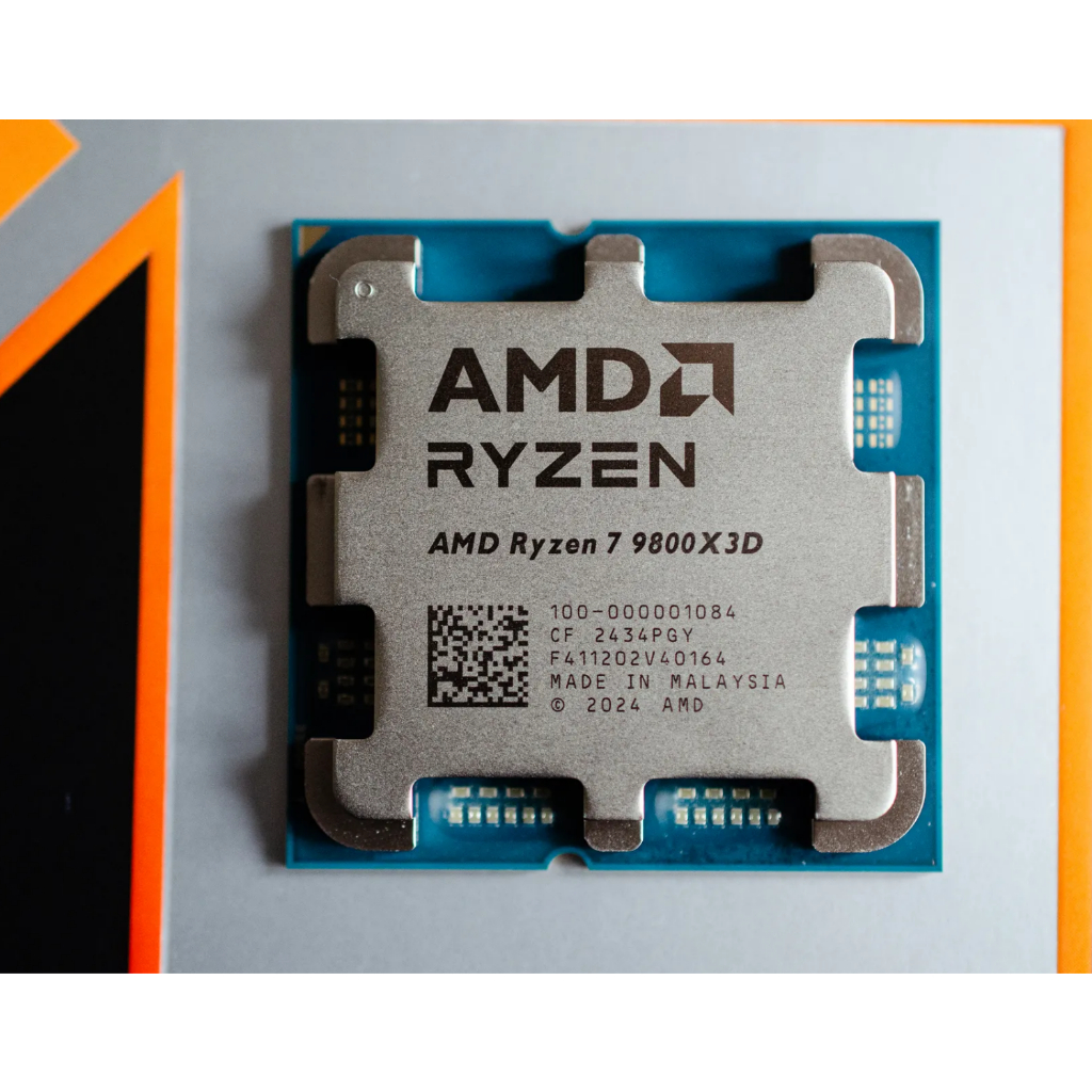 AMD Ryzen 7 9800X3D AM5 Box Gaming Processor (Core 8, Thread 16, Base ...