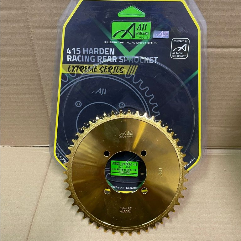 Aji Racing LC135 RXZ 415 H EXTREME SPROCKET *4 Hole * ( 30T ~ 47T
