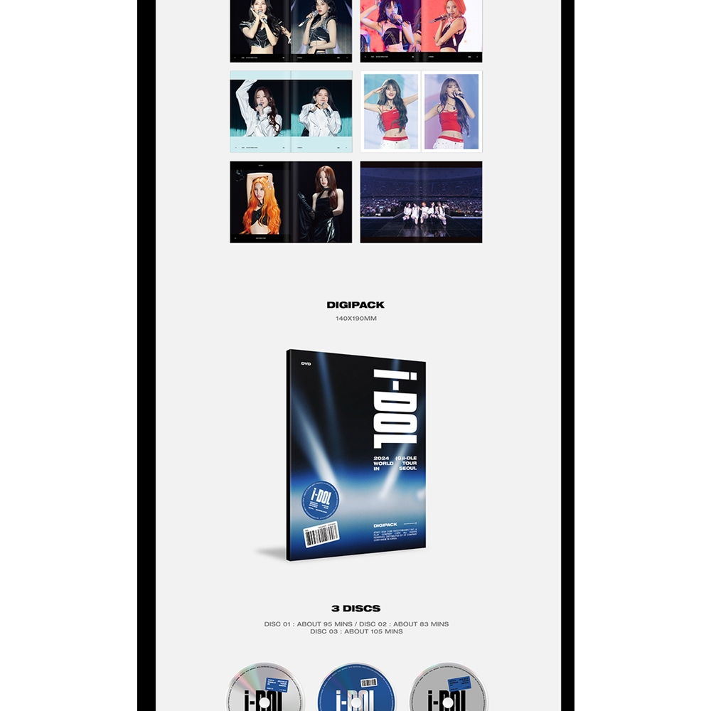 G)I-DLE - 2024 World Tour [ iDOL ] In Seoul DVD | Shopee