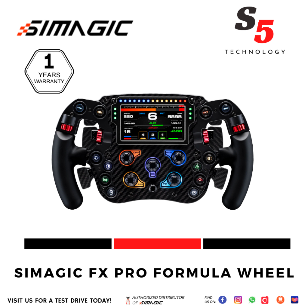 simagic FX-C 4パドル simagic FX-C 4パドル（Simagic FX Pro : テスト & レビュー