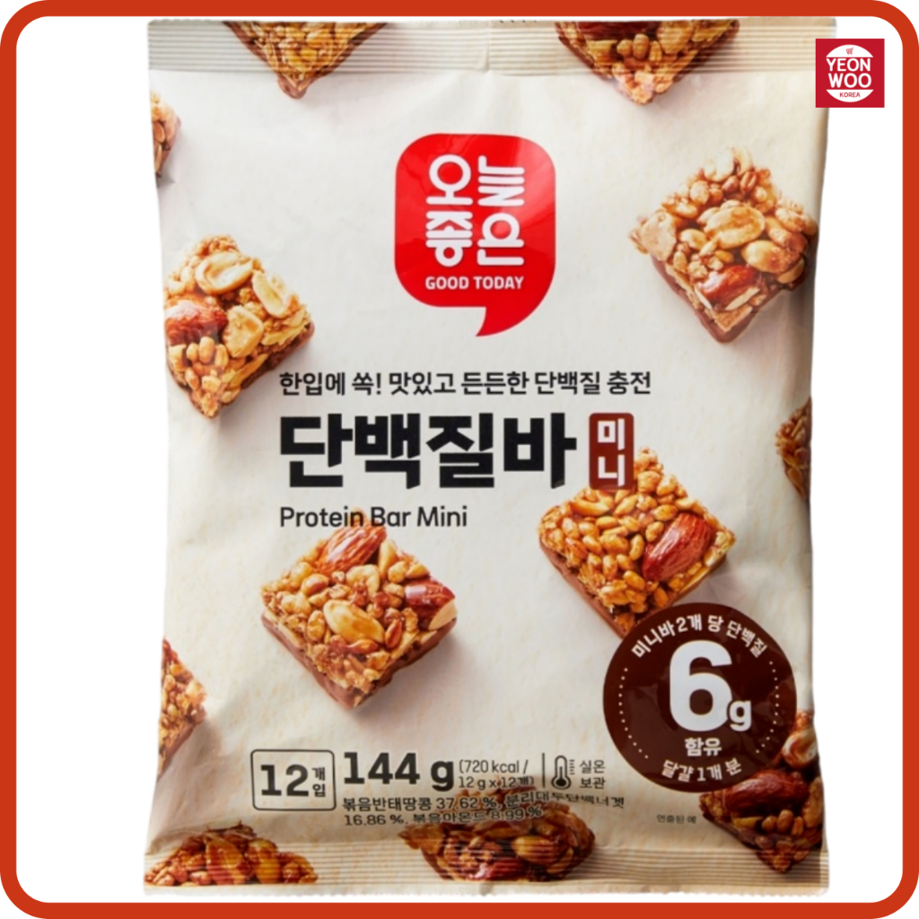 Protein Bar Mini (6g of protein per 2 pieces)144g from korea | Shopee ...