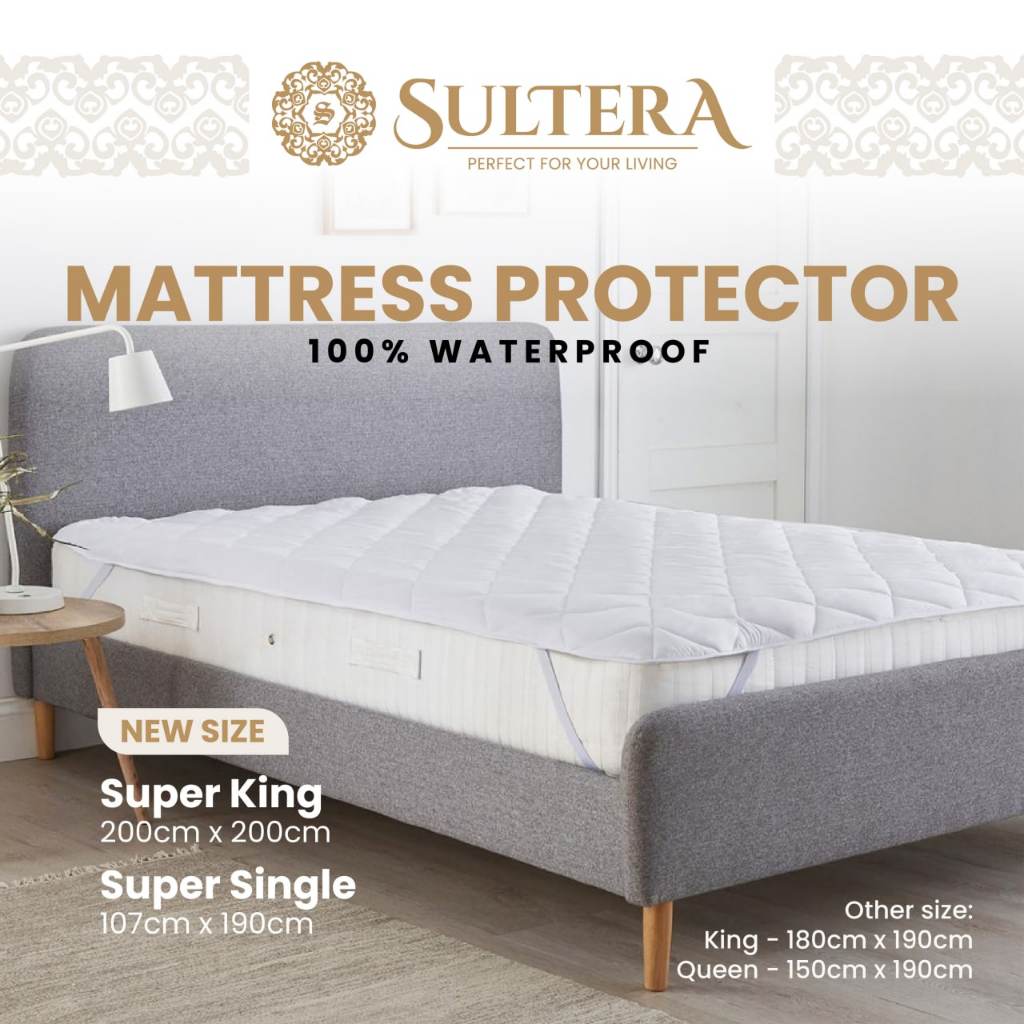 Sultera Mattress Protector Queen King SULTERA Microfibre Ready Stock ...