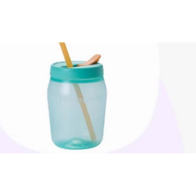 tupperware universal jar with straw 550ml mint | Shopee Singapore