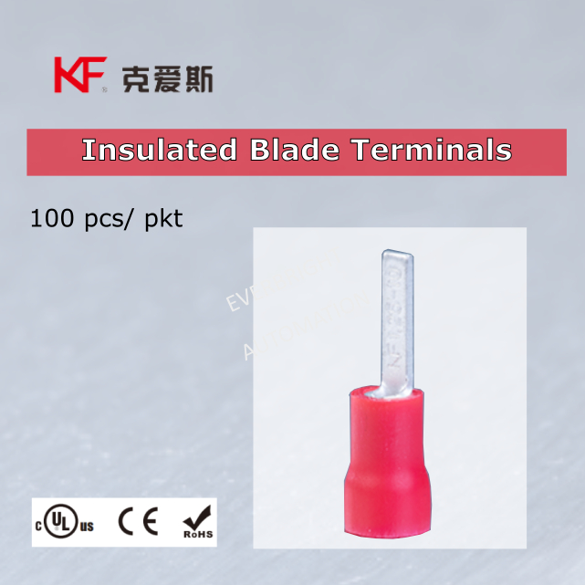 DBV Insulated Blade Terminal Crimp Connector Copper Lug Cable Lug ...