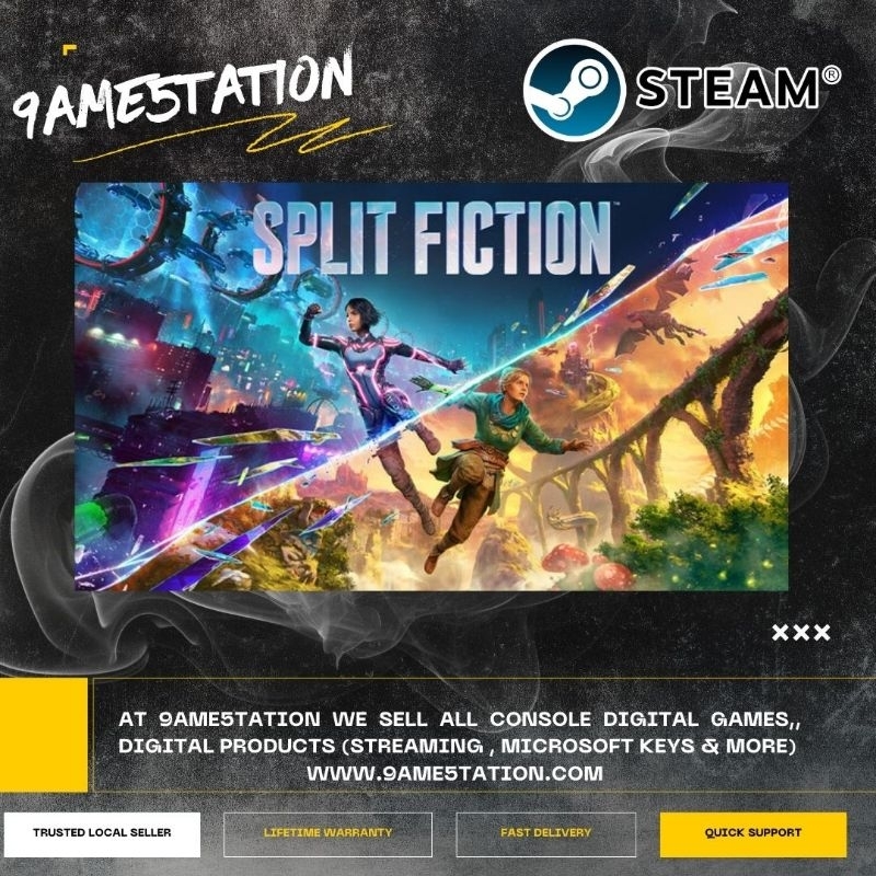 Split Fiction Steam [Full DLC] [Steam Offline] PC Game Lifetime ...