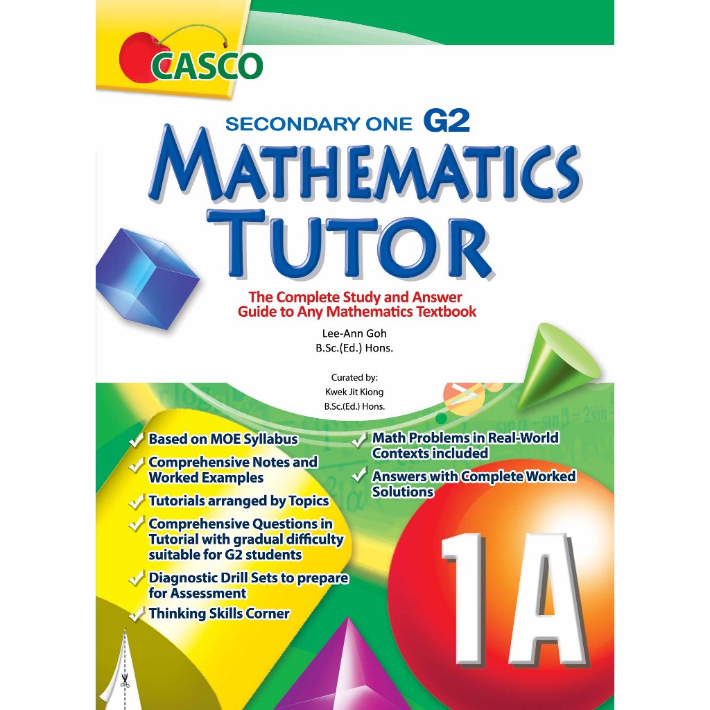 Secondary 1A Mathematics Tutor (G2) | Shopee Singapore