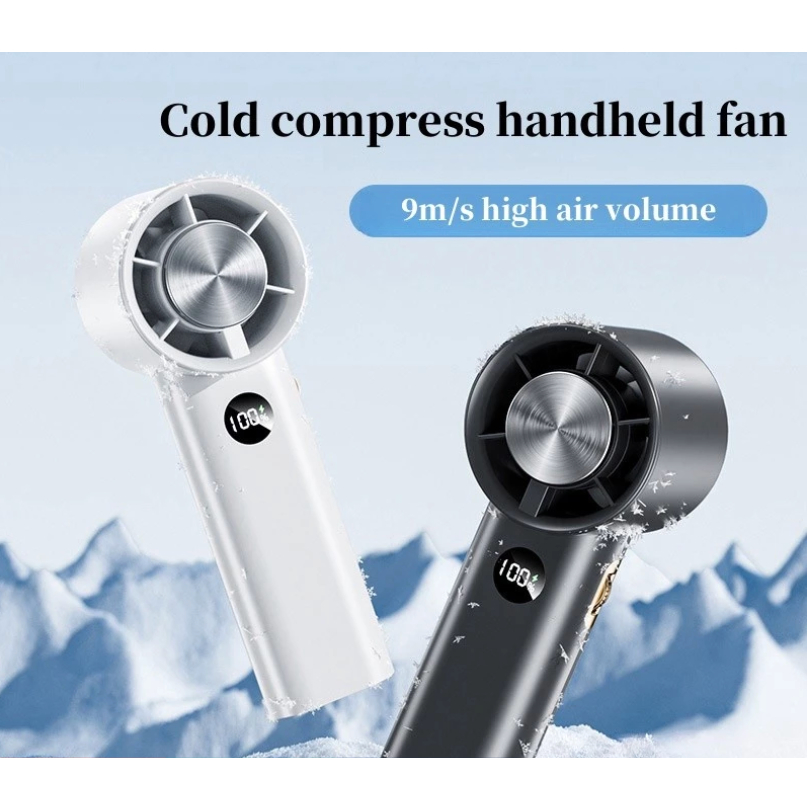 Portable Handheld Turbo Fan 100 Speeds Adjustable Jet Fan Air ...