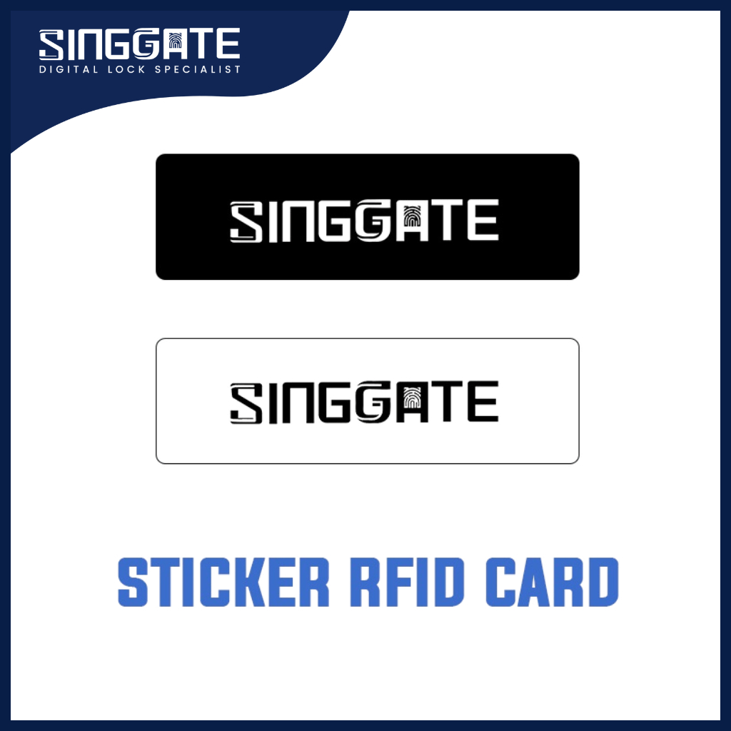 【RFID Sticker】SINGGATE Sticker RFID for Singgate Digital Door Lock ...
