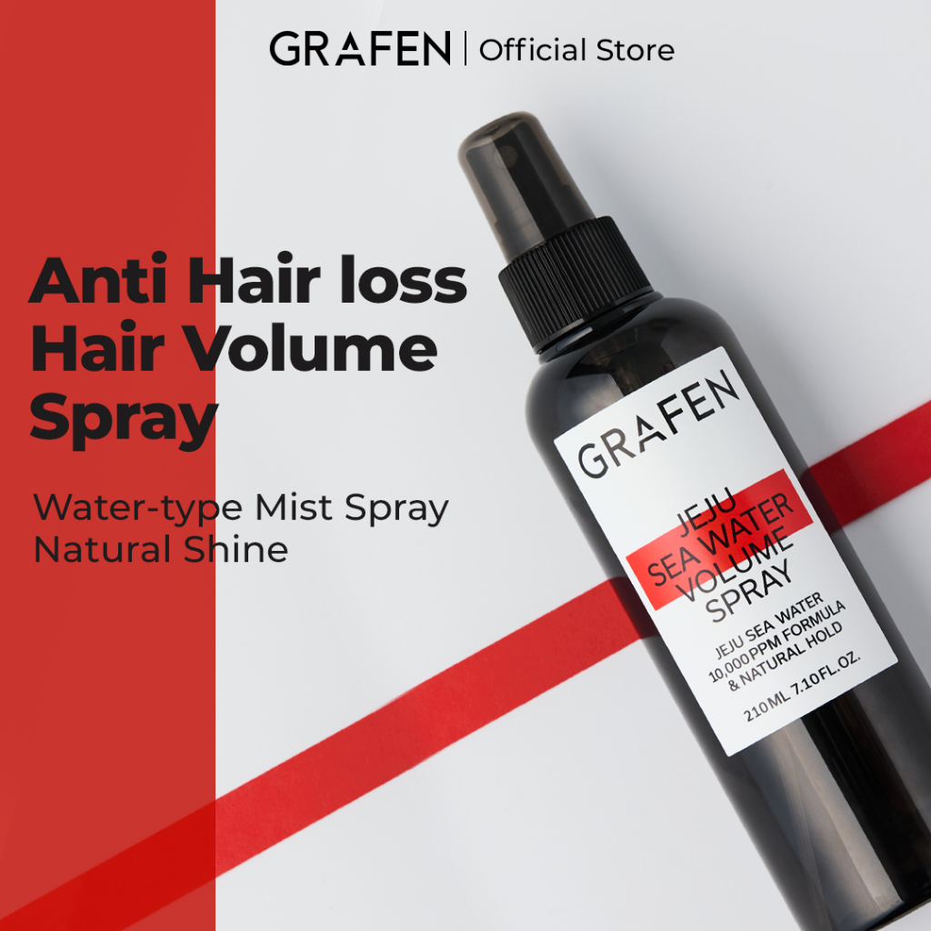 GRAFEN] Jeju Sea Water Volume Spray 210ml [Water Type Mist Spray