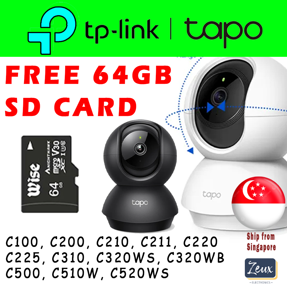 TP-Link Tapo TC72 C220 HD Wifi Home Camera with Amazon Safety CLOUD ...