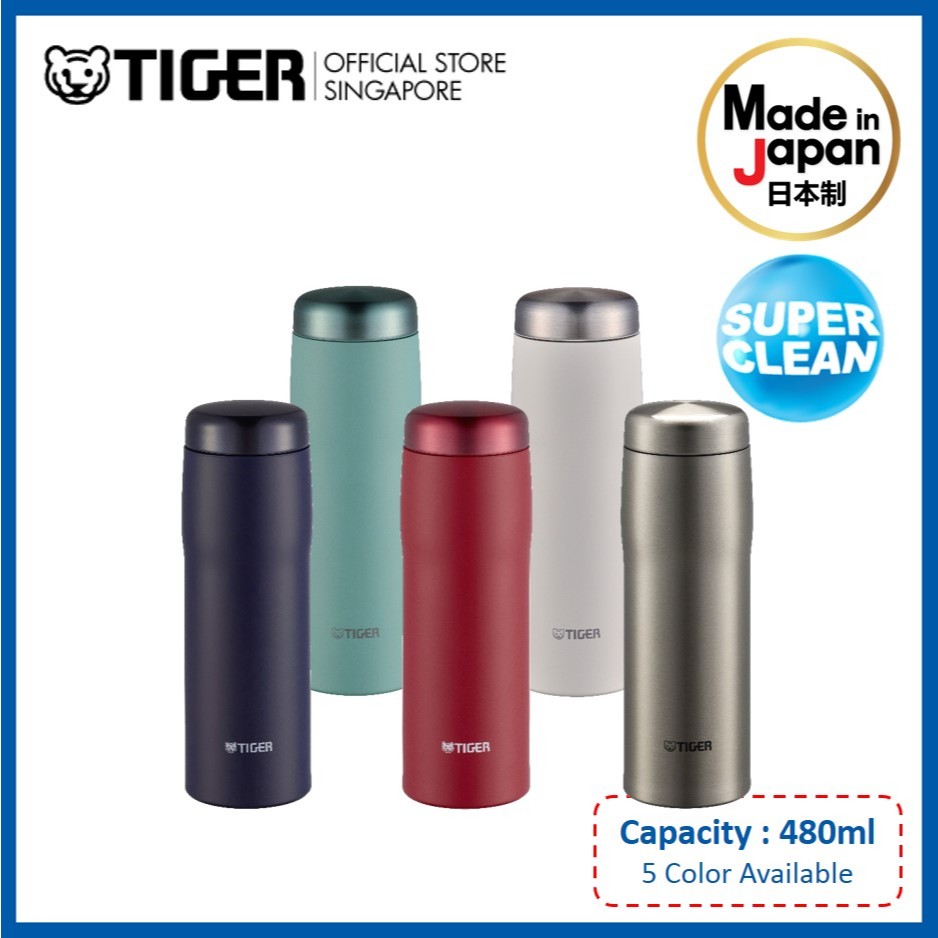 Tiger 480ml Stainless Steel Mug MADE IN JAPAN MJF A048 Shopee 