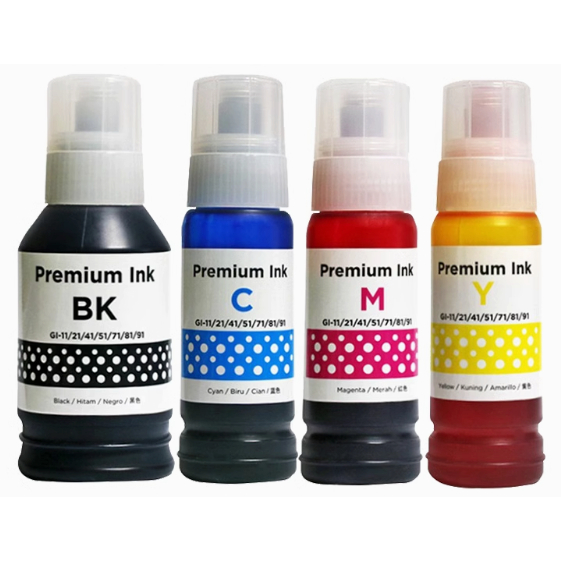 InkDepot - Compatible Ink Bottle GI-71 Refill for Canon Pixma G1020 ...