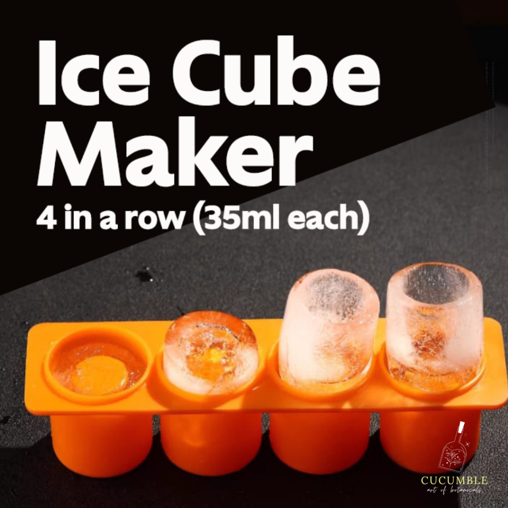 Multi Purpose Ice Cube Tray 4 in a Row, Plant Potter Mould (5cm ...