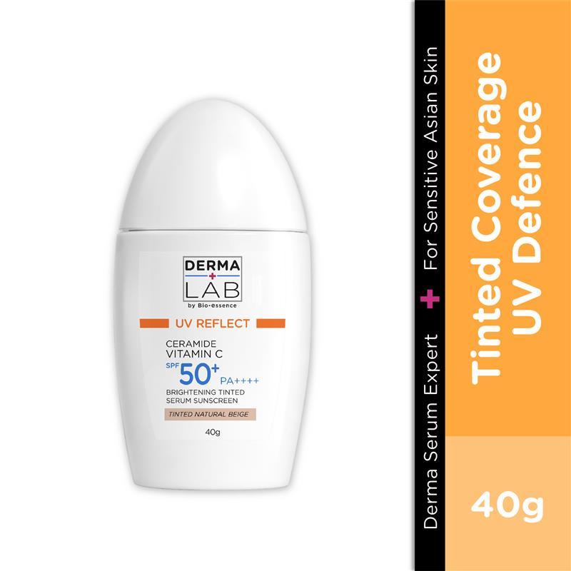 DERMA LAB UV Reflect Brightening Tinted Vitamin C Serum Sunscreen SPF50 ...